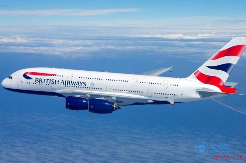 英国航空公司电子票务系统泄露大量乘客数据